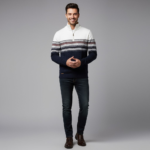 Harry | Men's Winter Half-Zip Sweater