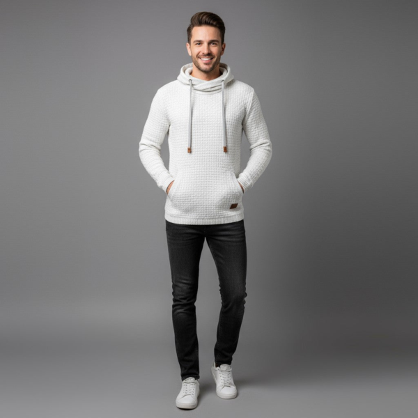 Hugo | Men's Textured Hoodie