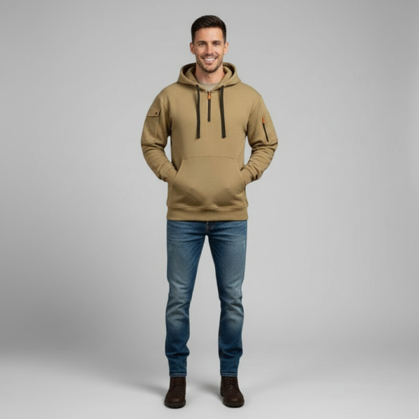 Adrian | Men's Half-Zip Hoodie